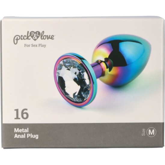 Pick&Love Nº 16 METAL ANAL PLUG SIZE M