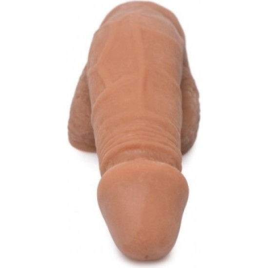 Xr - Strap U PENIS W/ FLACID TESTICLES 12'7 CM TAN