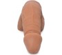 Xr - Strap U PENIS W/ FLACID TESTICLES 12'7 CM TAN