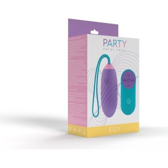 Party Color Toys EGY LILAC VIBRĒJOŠĀ OLA