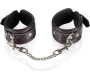 Fetish Tentation PREMIUM ADJUSTABLE HANDCUFFS BLACK/RED