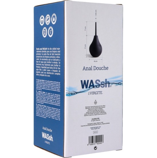 Virgite - Wassh BLACK ANAL CLEANING ENEMA 224 ML