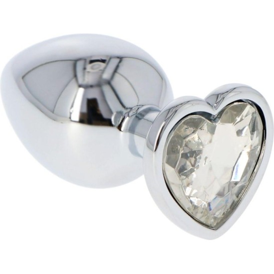 Fetish Arts CLEAR HEART PLUG L