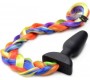 Xr - Tailz RAINBOW USB VIBRATOR TAIL PLUG WITH REMOTE