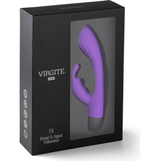 Virgite - Vibes RECHARGEABLE VIBRATOR V6 PURPLE