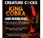 Xr - Creature Cocks KING COBRA LIELAIS SILIKONA DILDO 35,5 CM