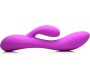 Xr - Bang! RECHARGEABLE RABBIT FLEXIBLE SILICONE VIBRATOR PURPLE