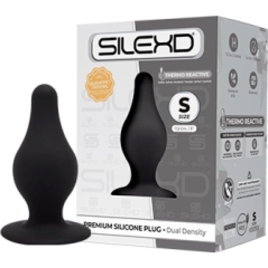 Silexd PLUG SILICONE MODEL 2 3 S BLACK