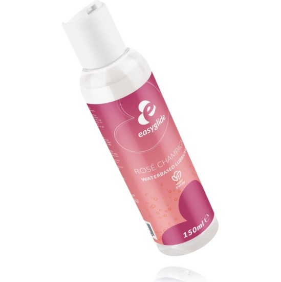 Easyglide ŠAMPANIEŠA ROZĀ ŪDENS BĀZES LUBRIKANTS 150 ML