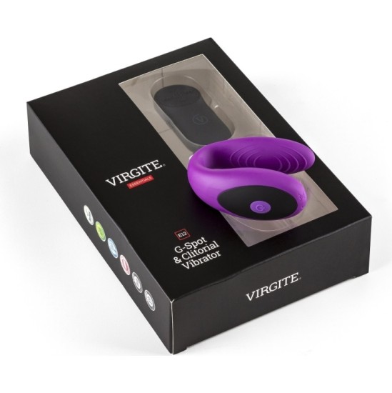 Virgite - Essentials G-TAŠKO IR KLITORIJOS VIBRATORIAUS E12 PURPLE