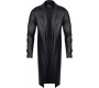 Demoniq SERGIO WETLOOK TRENCH MĒTELIS, BLACK L