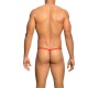 Mob Eroticwear RED MESH THONG L/XL