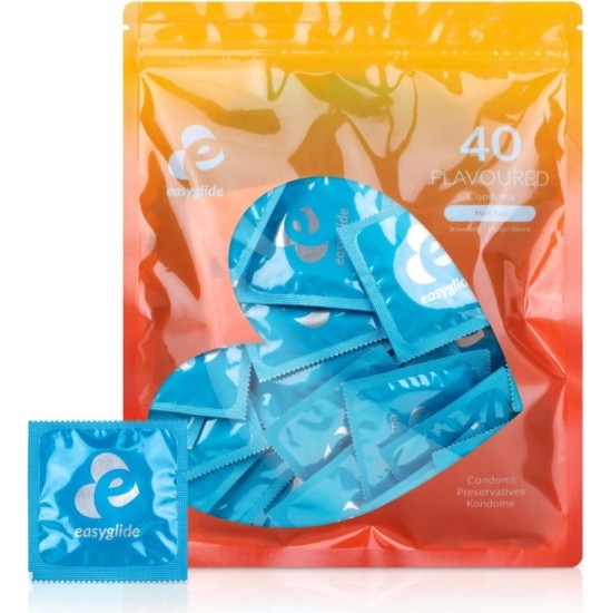 Easyglide CONDOMS FLAVORS 40 UNITS