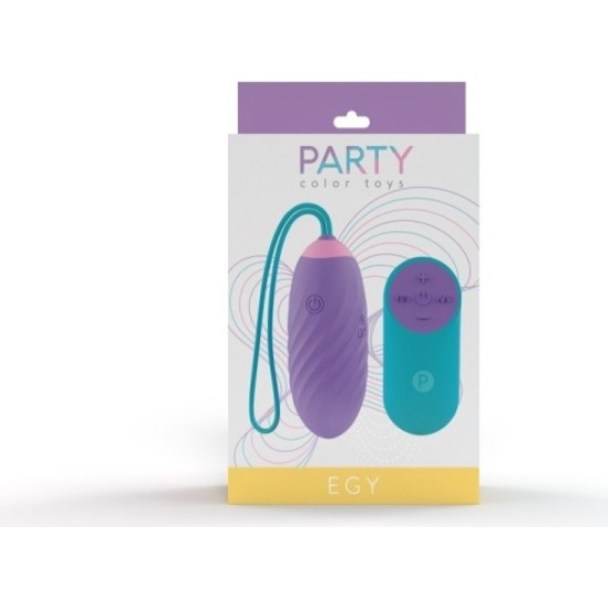 Party Color Toys EGY LILAC VIBRĒJOŠĀ OLA