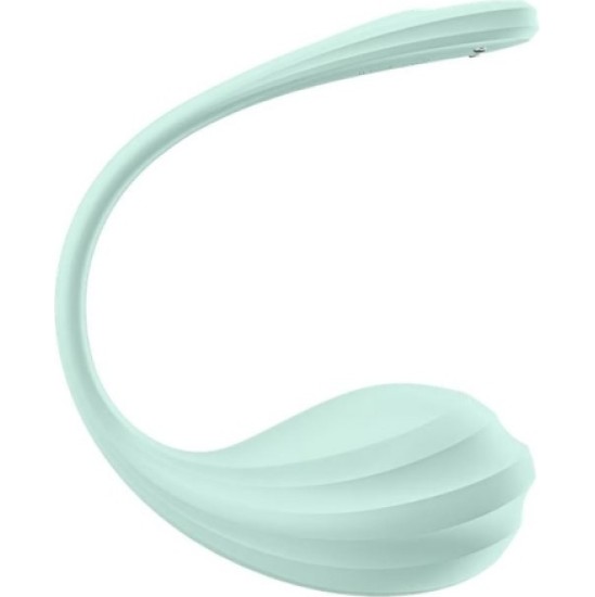 Satisfyer SMOOTH PETAL MINT EGG WITH CONTROL