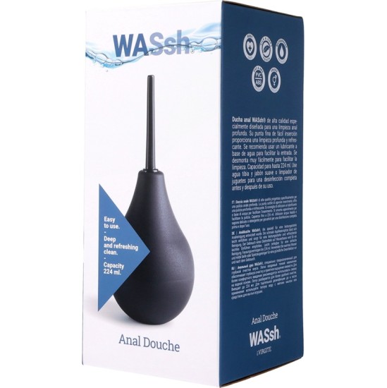 Virgite - Wassh BLACK ANAL CLEANING ENEMA 224 ML