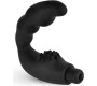 Vscnovelty PERFECT BLACK SILICONE PROSTATIC VIBRATOR