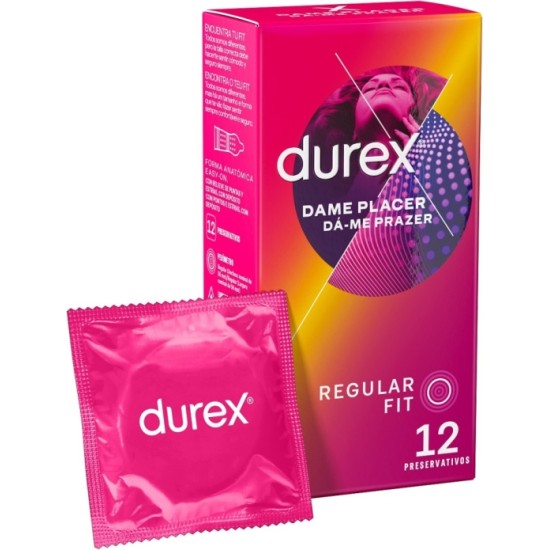 Durex Prezervatīvi man sniedz prieku 12 VIENĪBAS