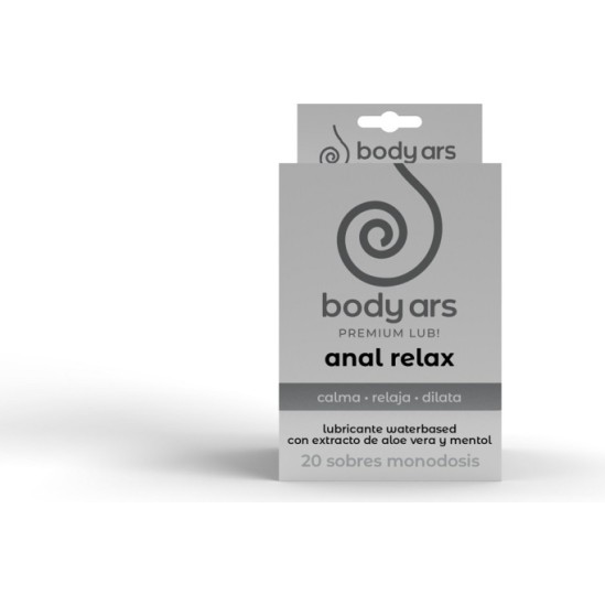 Body Ars ANAL RELAX WATER LUBRICANT 20 SINGLE DOSE 4 ML