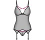 Obsessive NOVENES KORSETAS & THONG M/L