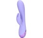 Loveline LAVENDER USB MĪKSTA SILIKONA BUNNY VIBRATORS