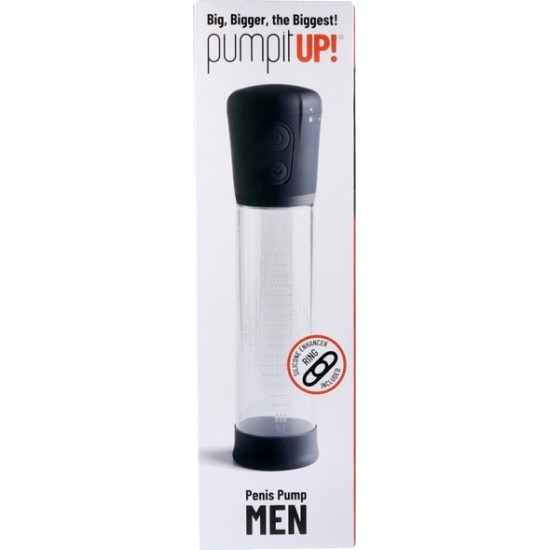 Virgite - Pump It AUTOMATIC PENIS PUMP WITH BATTERIES 21 CM