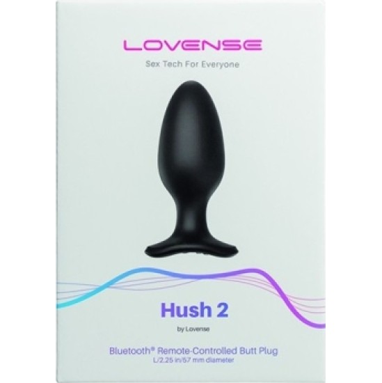 Lovense HUSH 2 - 3'8 CM IEPAKOJUMS 10 VIENĪBAS