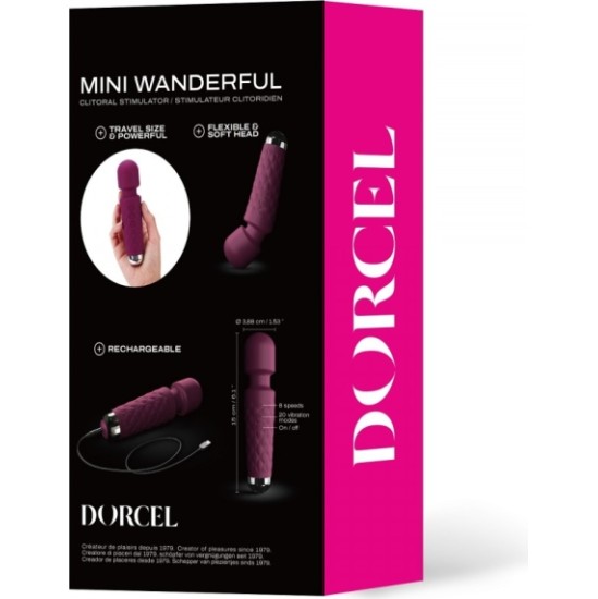 Dorcel МИНИ-МИНИ-МАССАЖЕР СЛИВА WANDERFUL