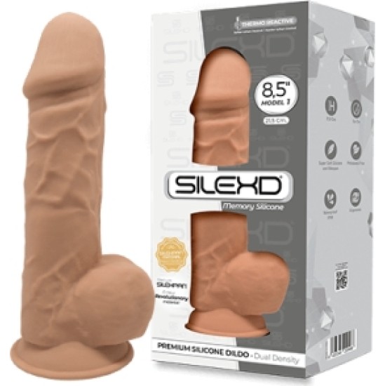 Silexd SILIKONA DILDO MODELIS 4 8'5 CARAMEL"