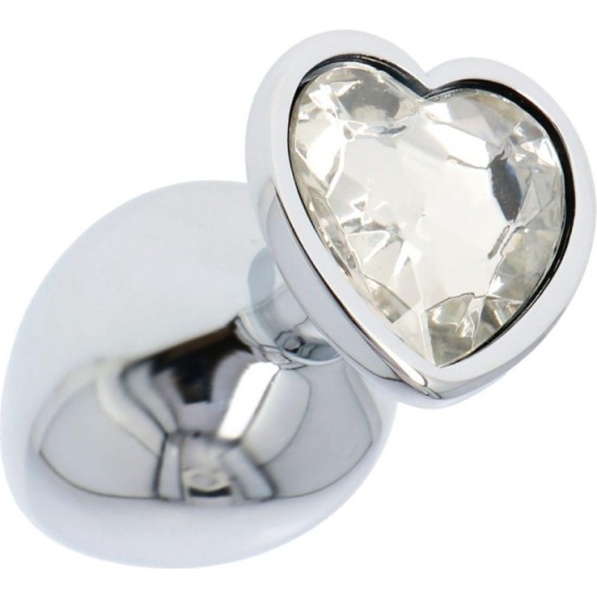 Fetish Arts CLEAR HEART PLUG L