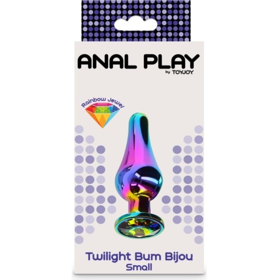 Toy Joy АЛЮМИНИЕВАЯ ЗАГЛУШКА TWILIGHT BUM BIJOU S