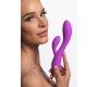 Xr - Bang! RECHARGEABLE RABBIT FLEXIBLE SILICONE VIBRATOR PURPLE