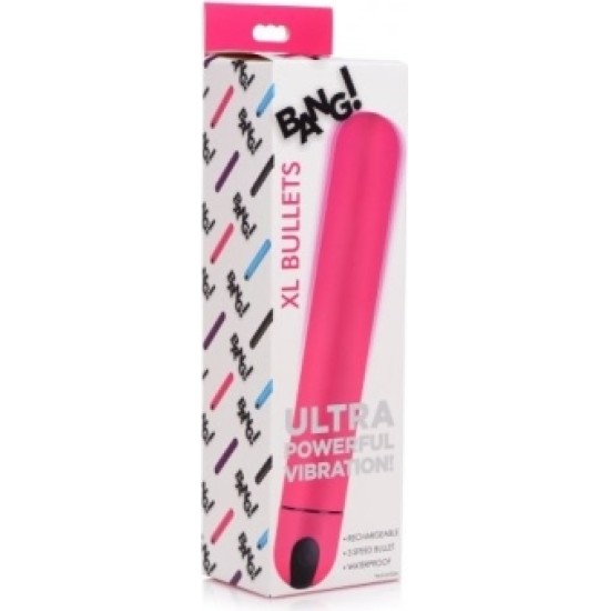 Xr - Bang! PINK USB XL VIBRATING BULLET