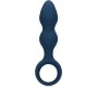 Loveline TEARDROP SILICONE ANAL PLUG L BLUE