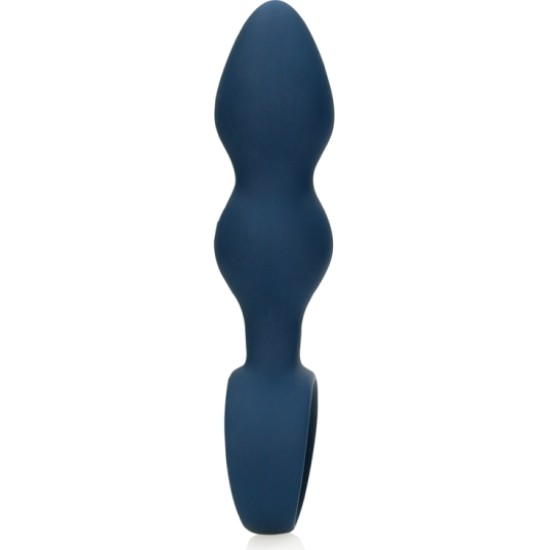 Loveline TEARDROP SILICONE ANAL PLUG L BLUE