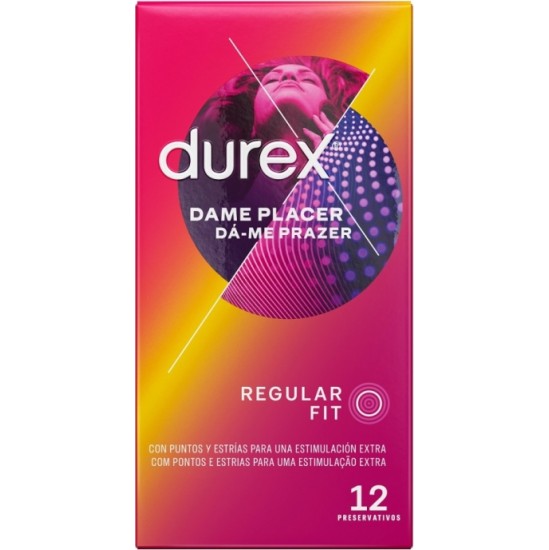 Durex Prezervatīvi man sniedz prieku 12 VIENĪBAS