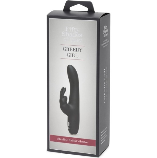 Fifty Shades Of Grey FIFTY SHADES RECHARGEABLE SLIMLINE RABBIT VIBRATOR