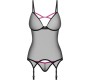 Obsessive NOVENES KORSETAS & THONG M/L