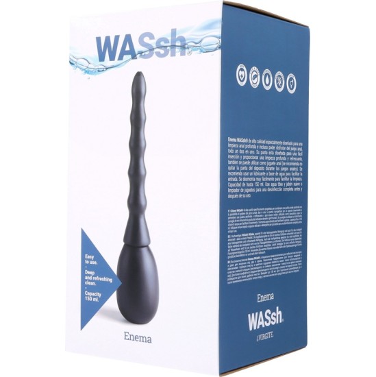 Virgite - Wassh ENEMA ANAL CLEANING ORIFICES BLACK 150 ML