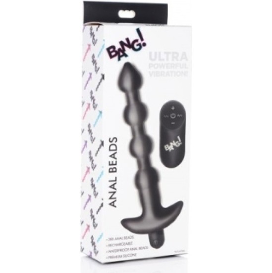 Xr - Bang! USB VIBRATING ANAL STRIP WITH BLACK CONTROL