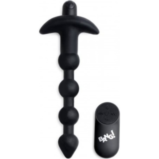 Xr - Bang! USB VIBRATING ANAL STRIP WITH BLACK CONTROL