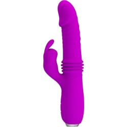 Pretty Love C-Type PRETTY LOVE - DOROTHY PURPLE RECHARGEABLE RABBIT VIBRATOR