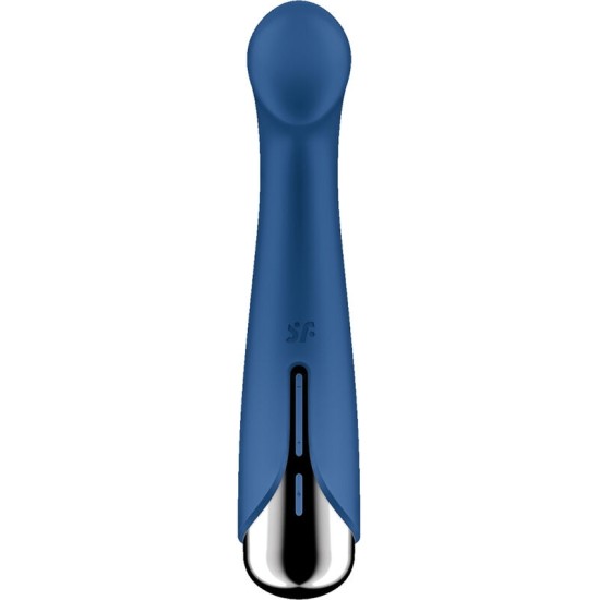 Satisfyer Vibrator APMIERINĀTĀJS - GRĪPOŠANĀS G-SPORT 1 ROTATORS VIBRATORS ZILS