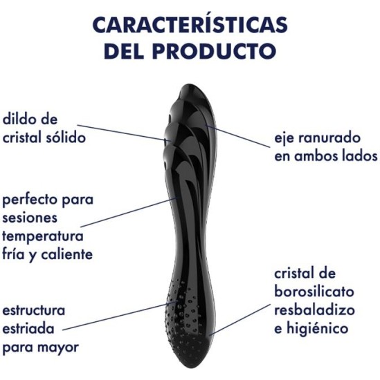 Satisfyer Estimulador de Cristal Dazzling Crystal 1 Kuum ja külm läbipaistev