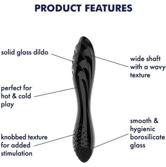 Satisfyer Estimulador de Cristal Dazzling Crystal 1 Kuum ja külm läbipaistev