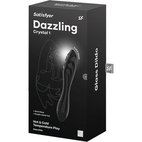 Satisfyer Estimulador de Cristal Dazzling Crystal 1 Kuum ja külm läbipaistev