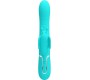 Pretty Love Flirtation PRETTY LOVE – MULTIFUNKTSIONAALNE JÄNESE VIBRAATOR 4 IN 1 BUTTERFLY AQUA GREEN