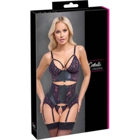 Cottelli Lingerie Basku valoda ar violetu L