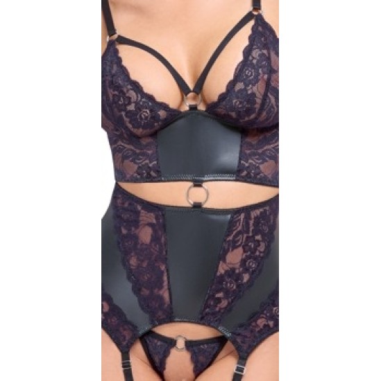 Cottelli Lingerie Basku valoda ar violetu L