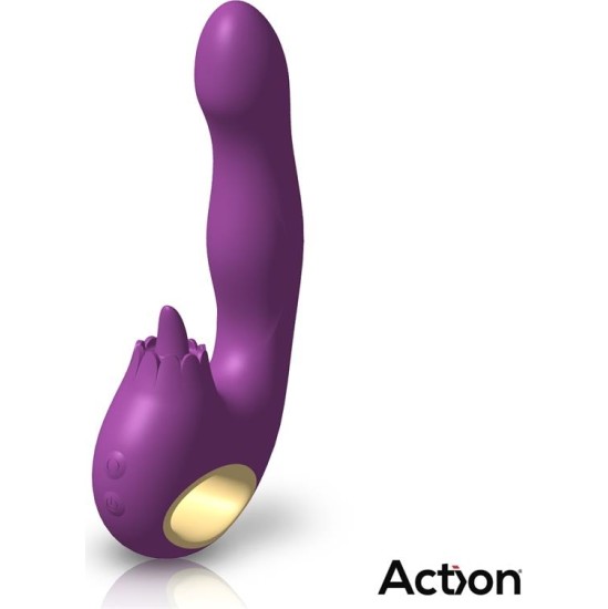 Action Toka Vibe with Swinging 360? and Stimulating Licking Tongue